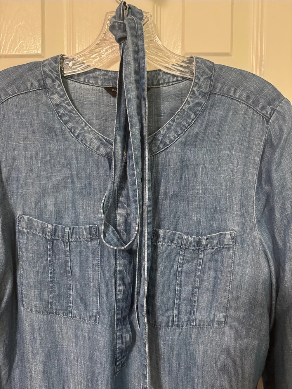 Banana Republic Light Blue Denim Dress - Picture 4 of 7